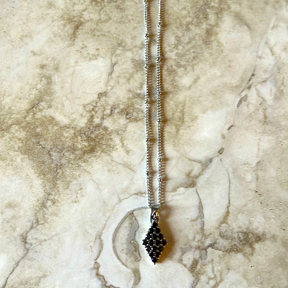Black Spinel Necklace